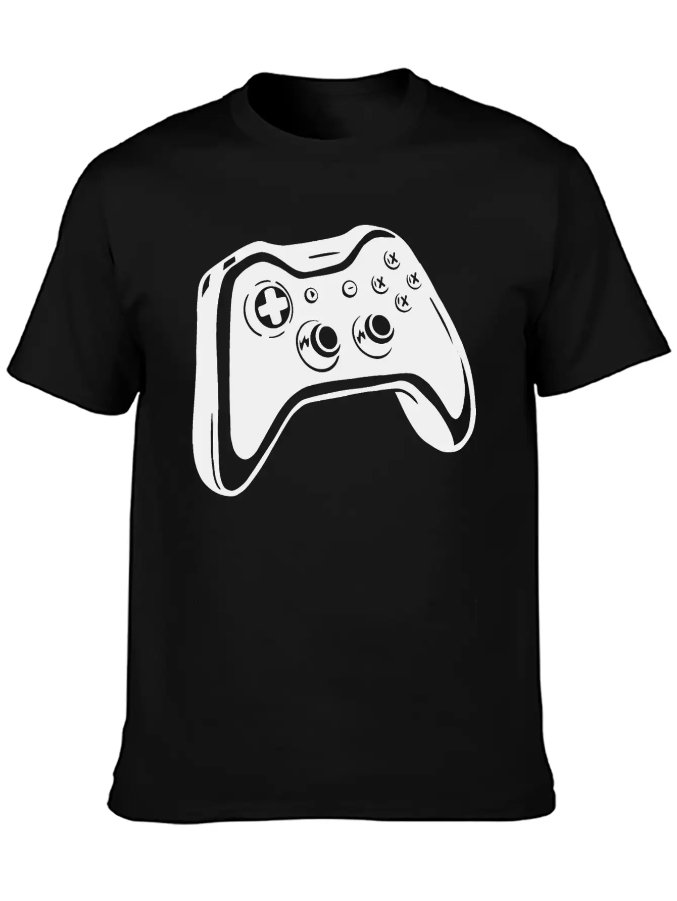 Game Controller Gamer Gaming Design Casual Graphic T-Shirt – Simple And Comfortable Daily Wear