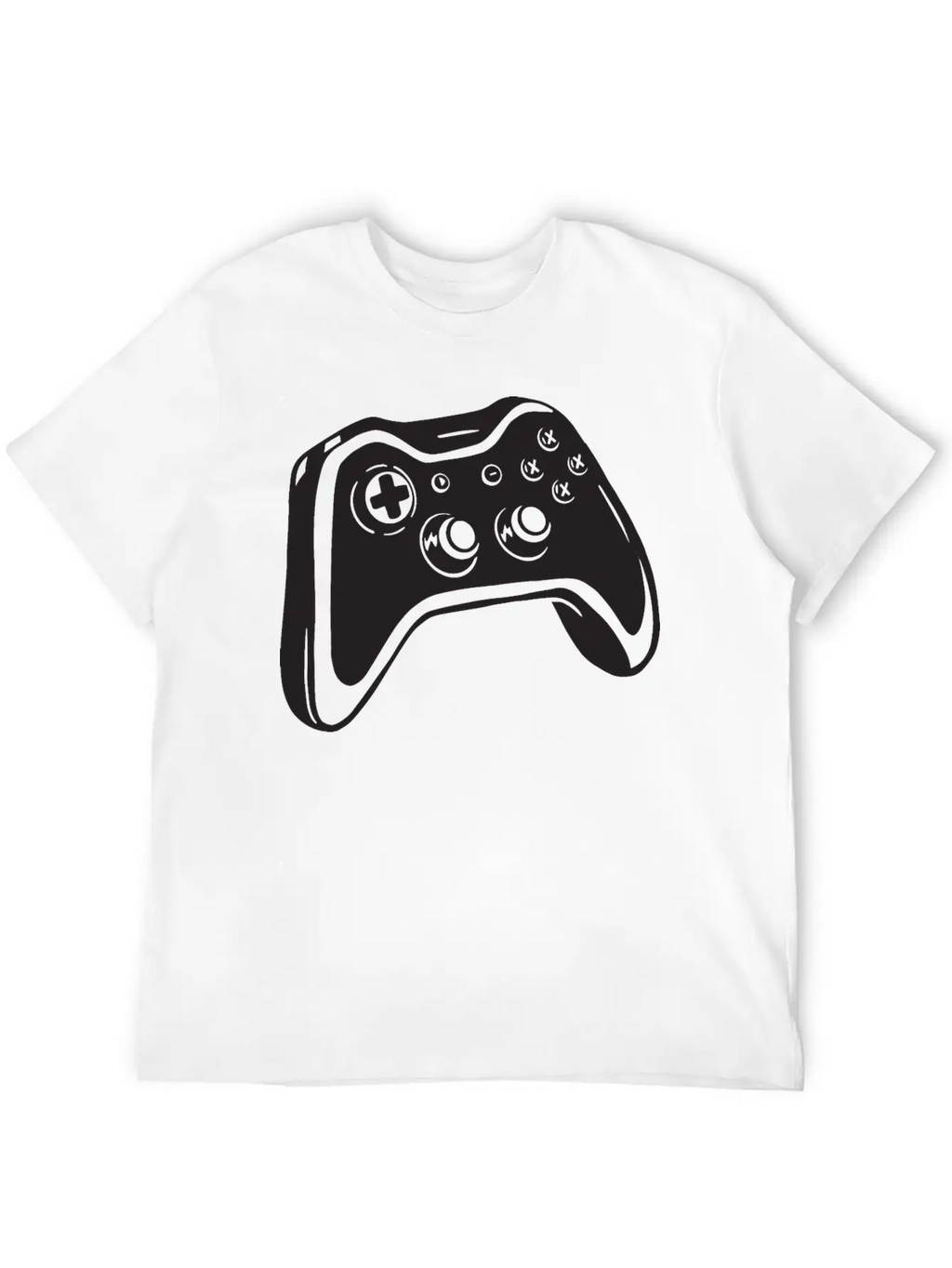 Game Controller Gamer Gaming Design Casual Graphic T-Shirt – Simple And Comfortable Daily Wear