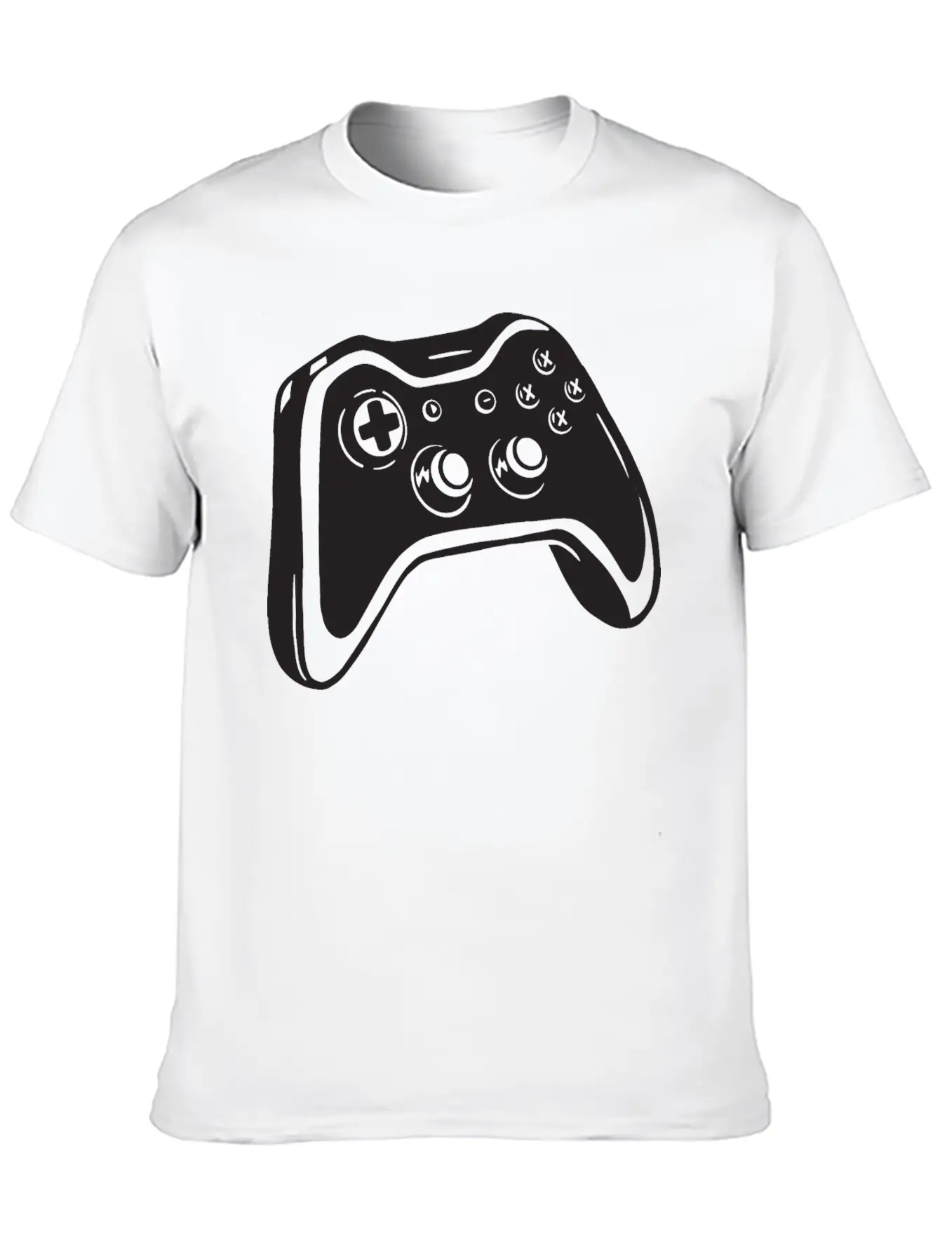 Game Controller Gamer Gaming Design Casual Graphic T-Shirt – Simple And Comfortable Daily Wear