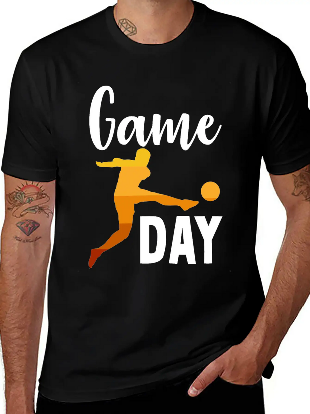 Game Day Unisex Short Sleeve Soft Cotton T-Shirt – Casual Everyday Wear