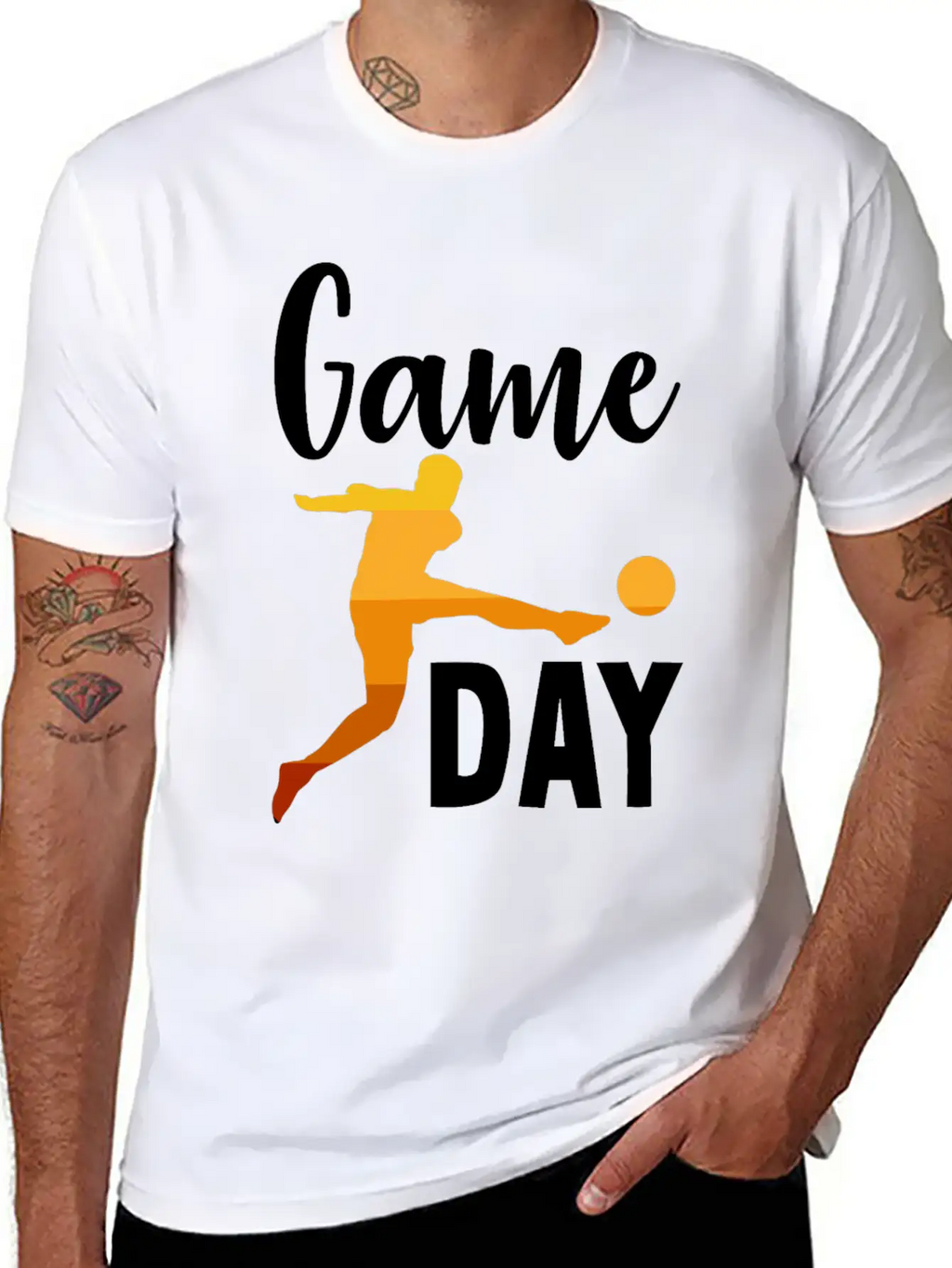 Game Day Unisex Short Sleeve Soft Cotton T-Shirt – Casual Everyday Wear