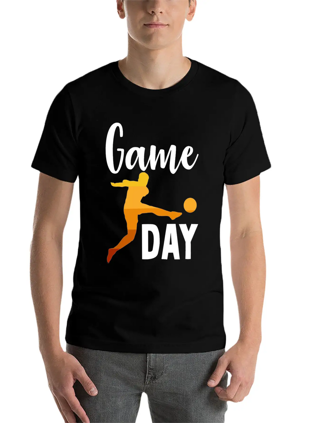 Game Day Unisex Short Sleeve Soft Cotton T-Shirt – Casual Everyday Wear