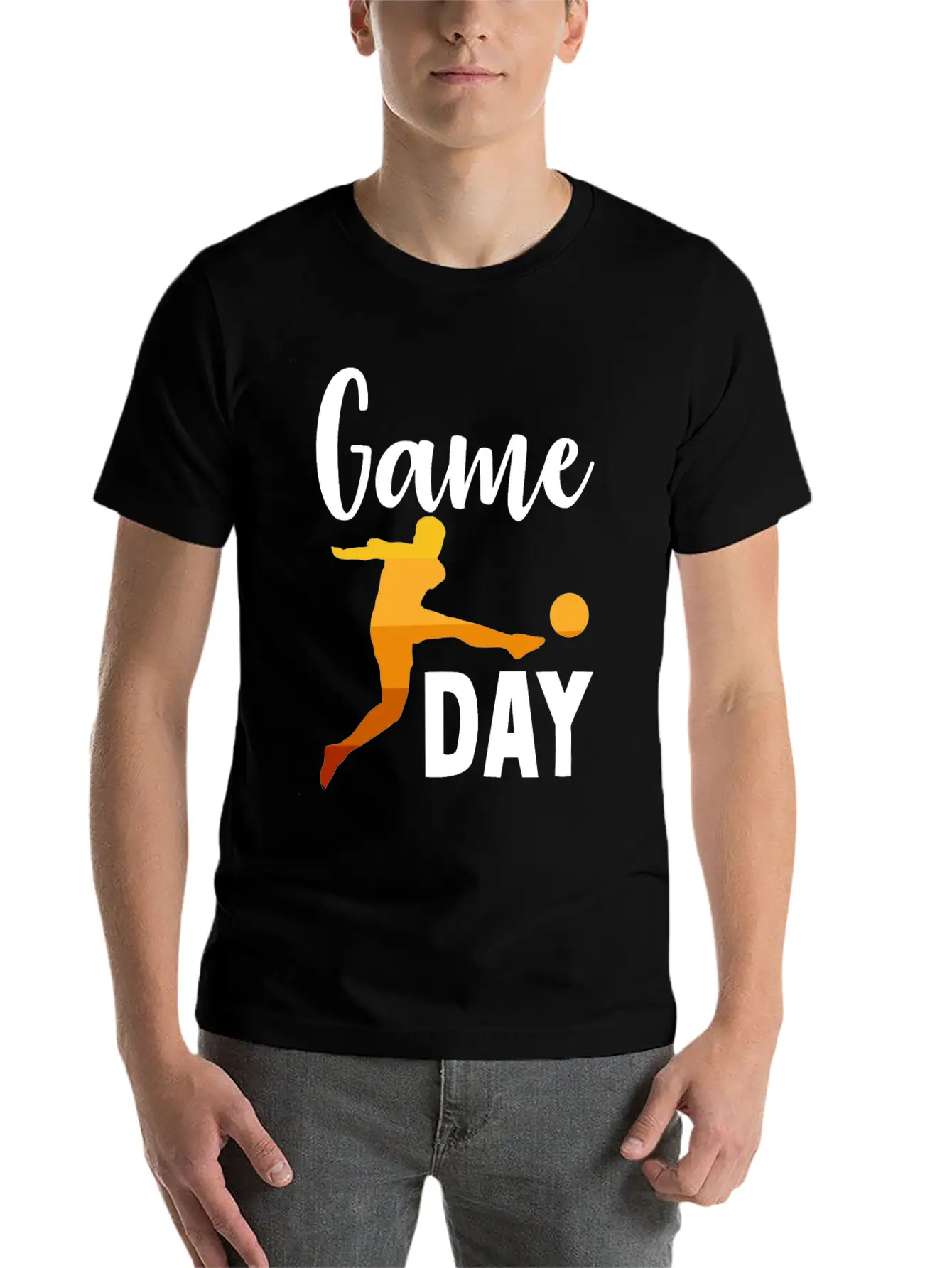 Game Day Unisex Short Sleeve Soft Cotton T-Shirt – Casual Everyday Wear