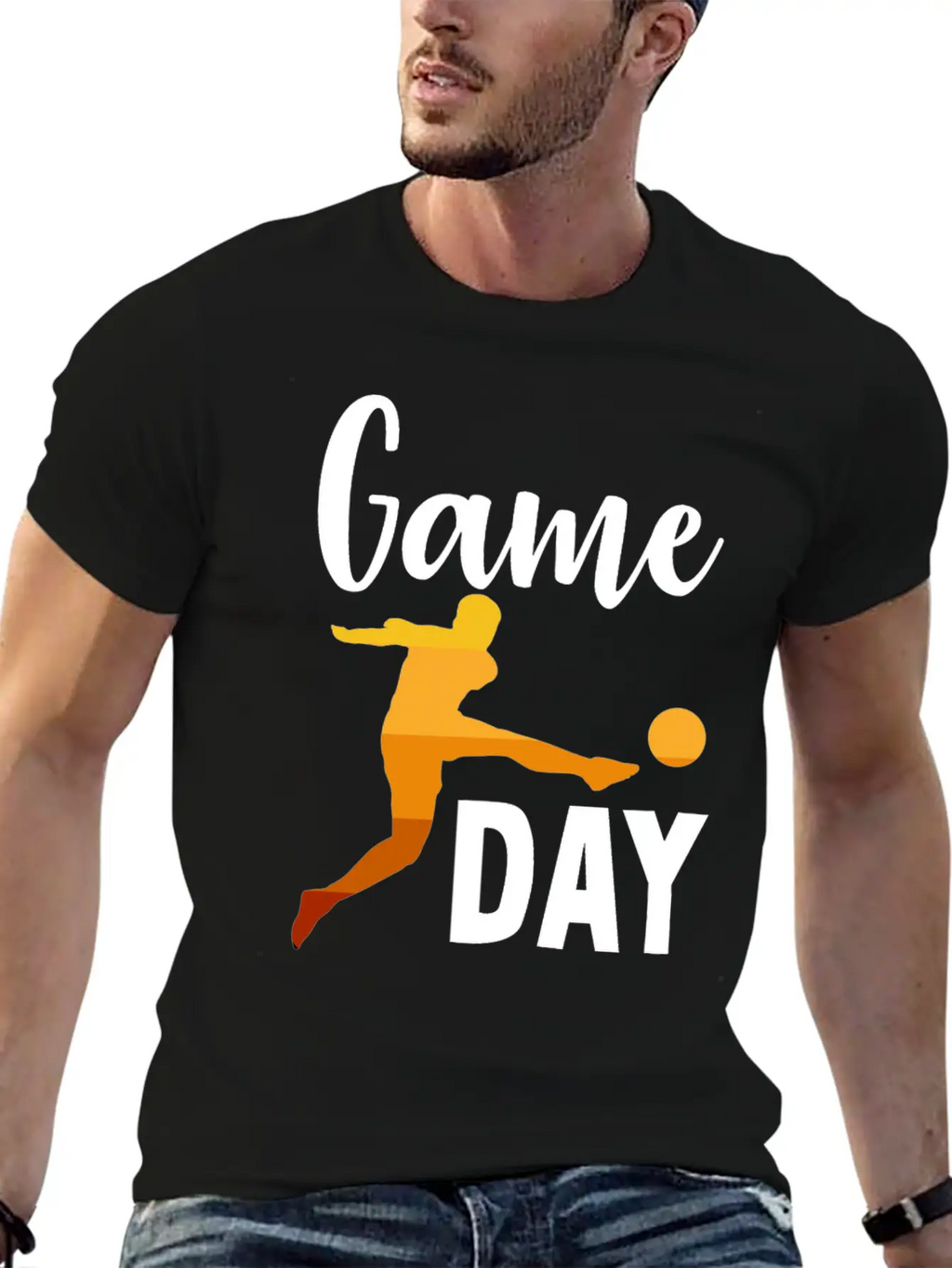Game Day Unisex Short Sleeve Soft Cotton T-Shirt – Casual Everyday Wear
