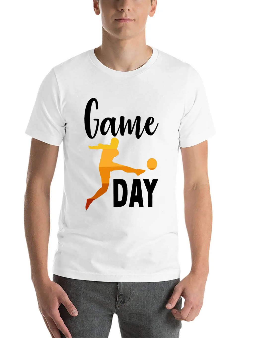 Game Day Unisex Short Sleeve Soft Cotton T-Shirt – Casual Everyday Wear
