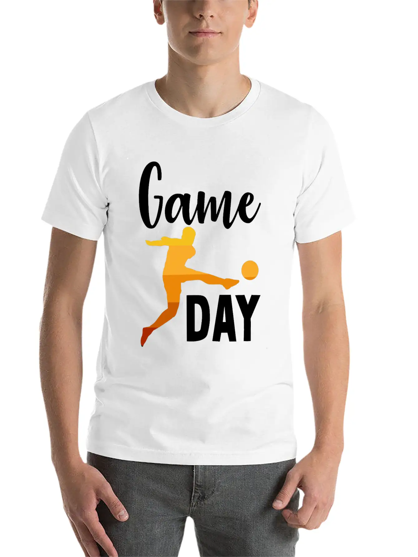 Game Day Unisex Short Sleeve Soft Cotton T-Shirt – Casual Everyday Wear