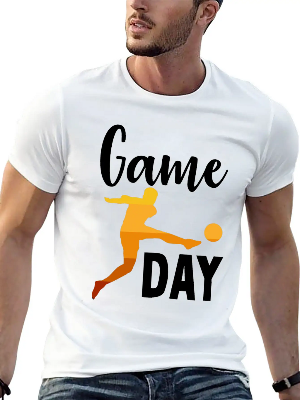 Game Day Unisex Short Sleeve Soft Cotton T-Shirt – Casual Everyday Wear
