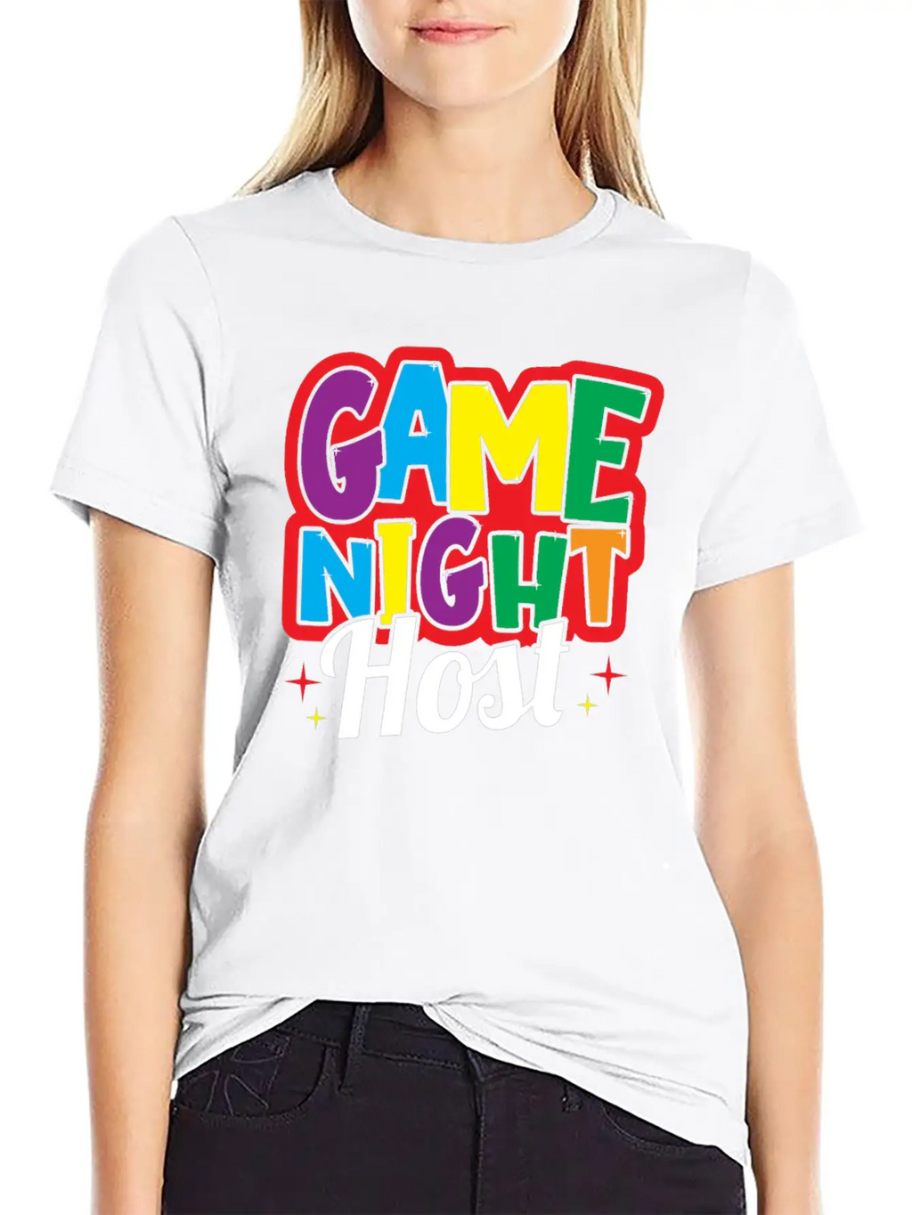 Game Night Host Breathable Soft Cotton T-Shirt – Timeless Casual Look