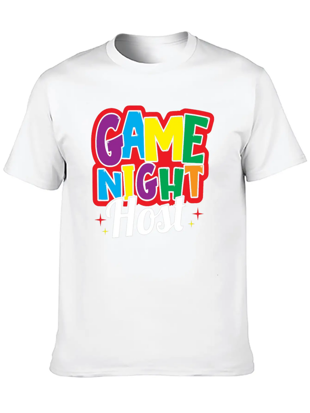 Game Night Host Breathable Soft Cotton T-Shirt – Timeless Casual Look