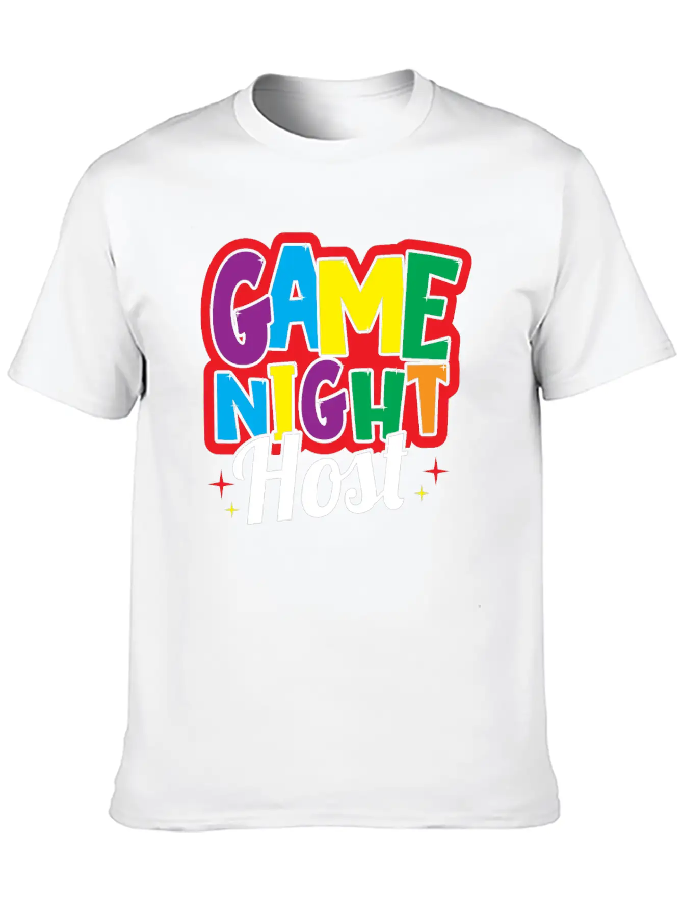 Game Night Host Breathable Soft Cotton T-Shirt – Timeless Casual Look