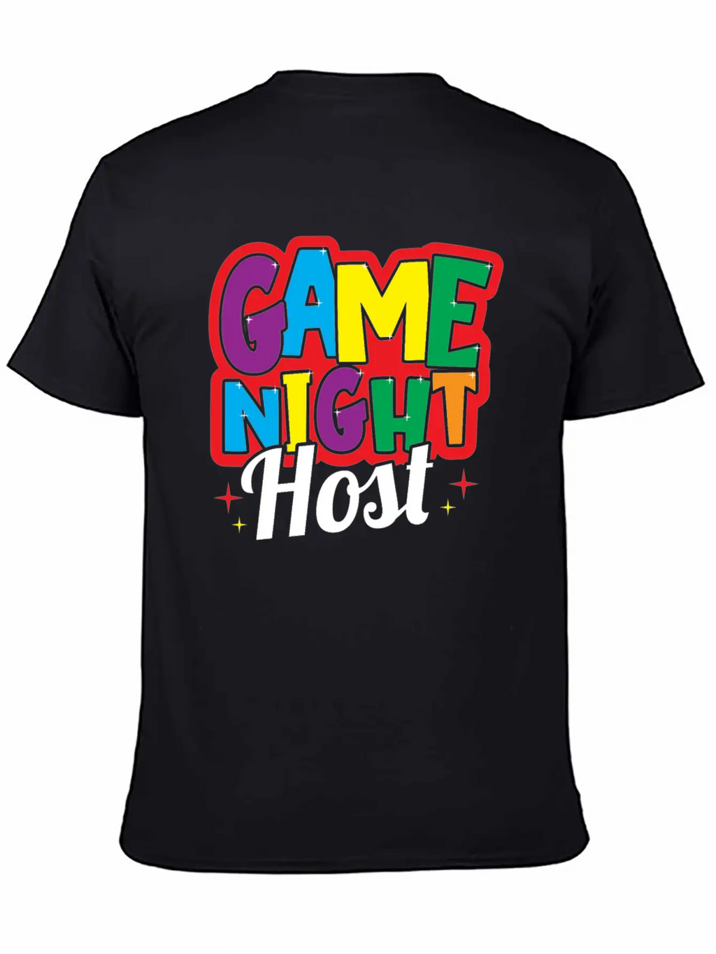Game Night Host Breathable Soft Cotton T-Shirt – Timeless Casual Look
