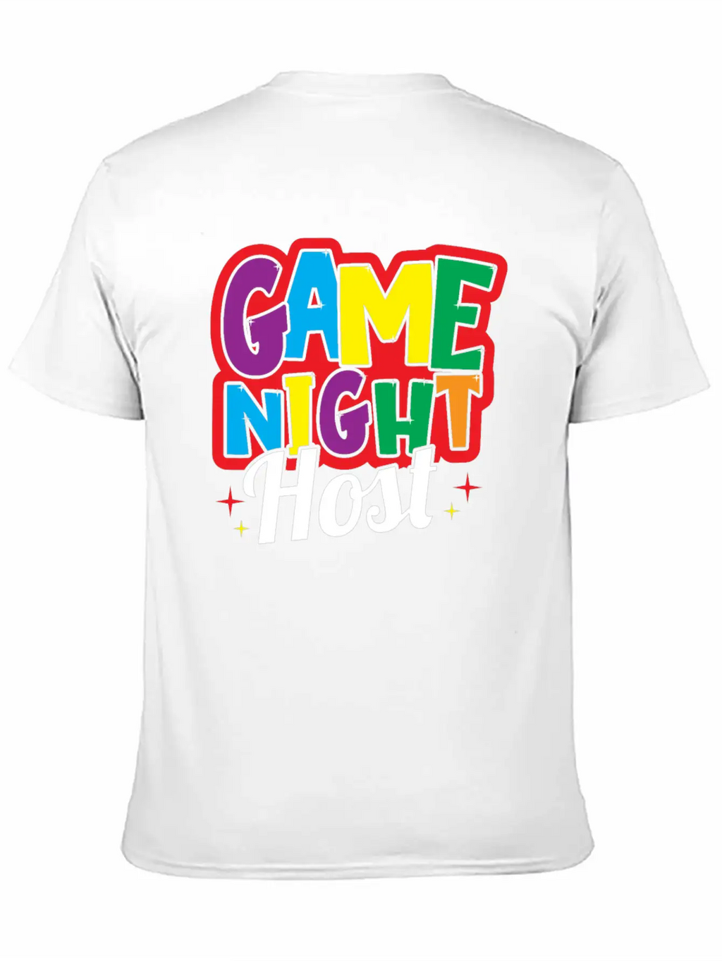 Game Night Host Breathable Soft Cotton T-Shirt – Timeless Casual Look