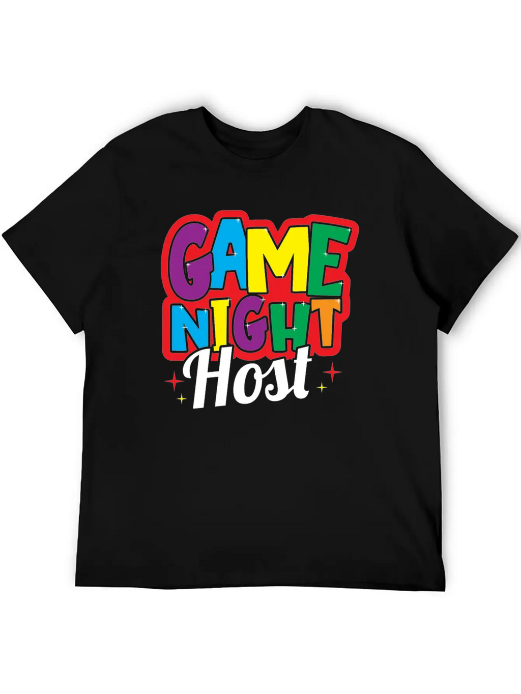 Game Night Host Breathable Soft Cotton T-Shirt – Timeless Casual Look
