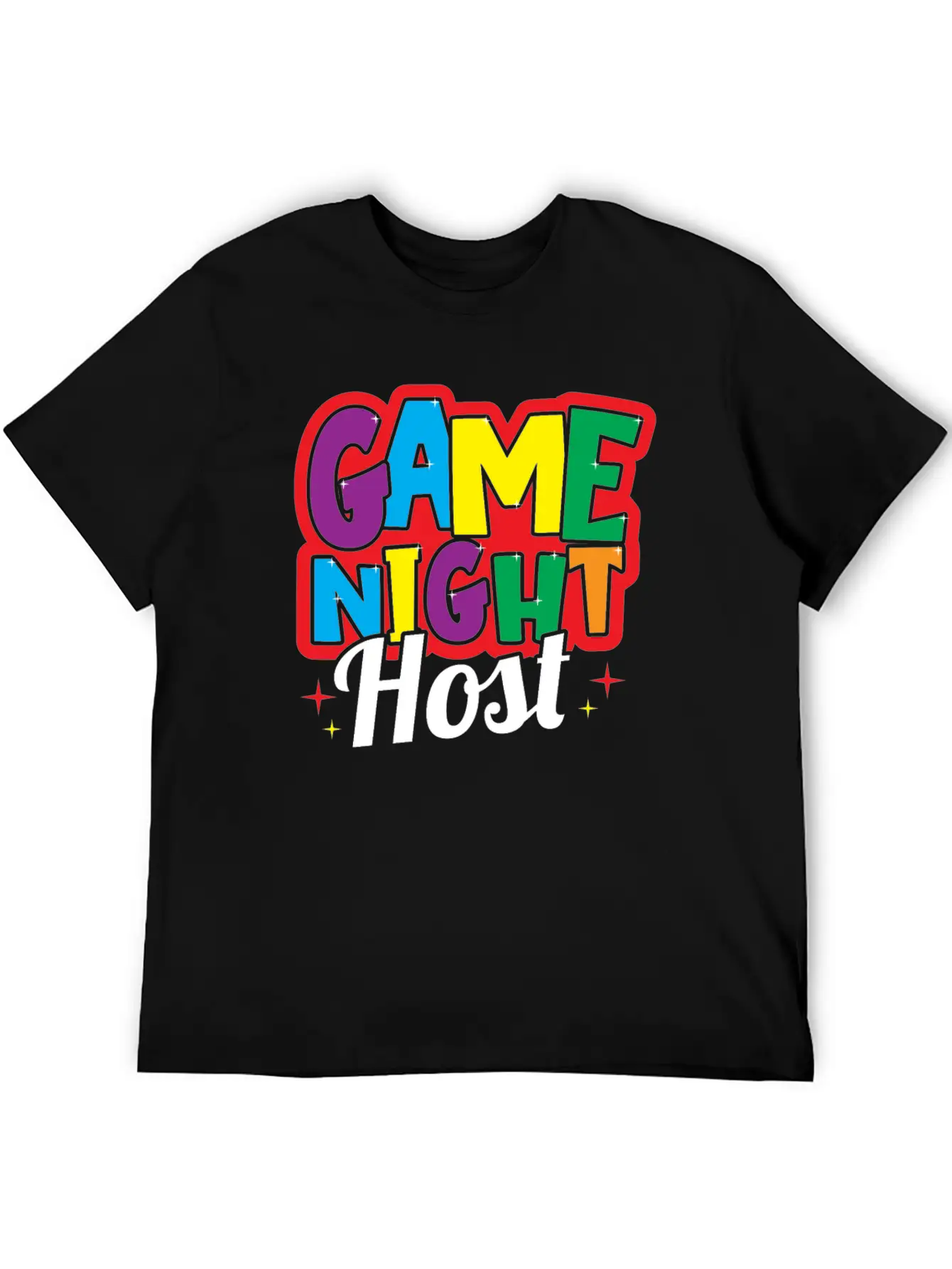 Game Night Host Breathable Soft Cotton T-Shirt – Timeless Casual Look