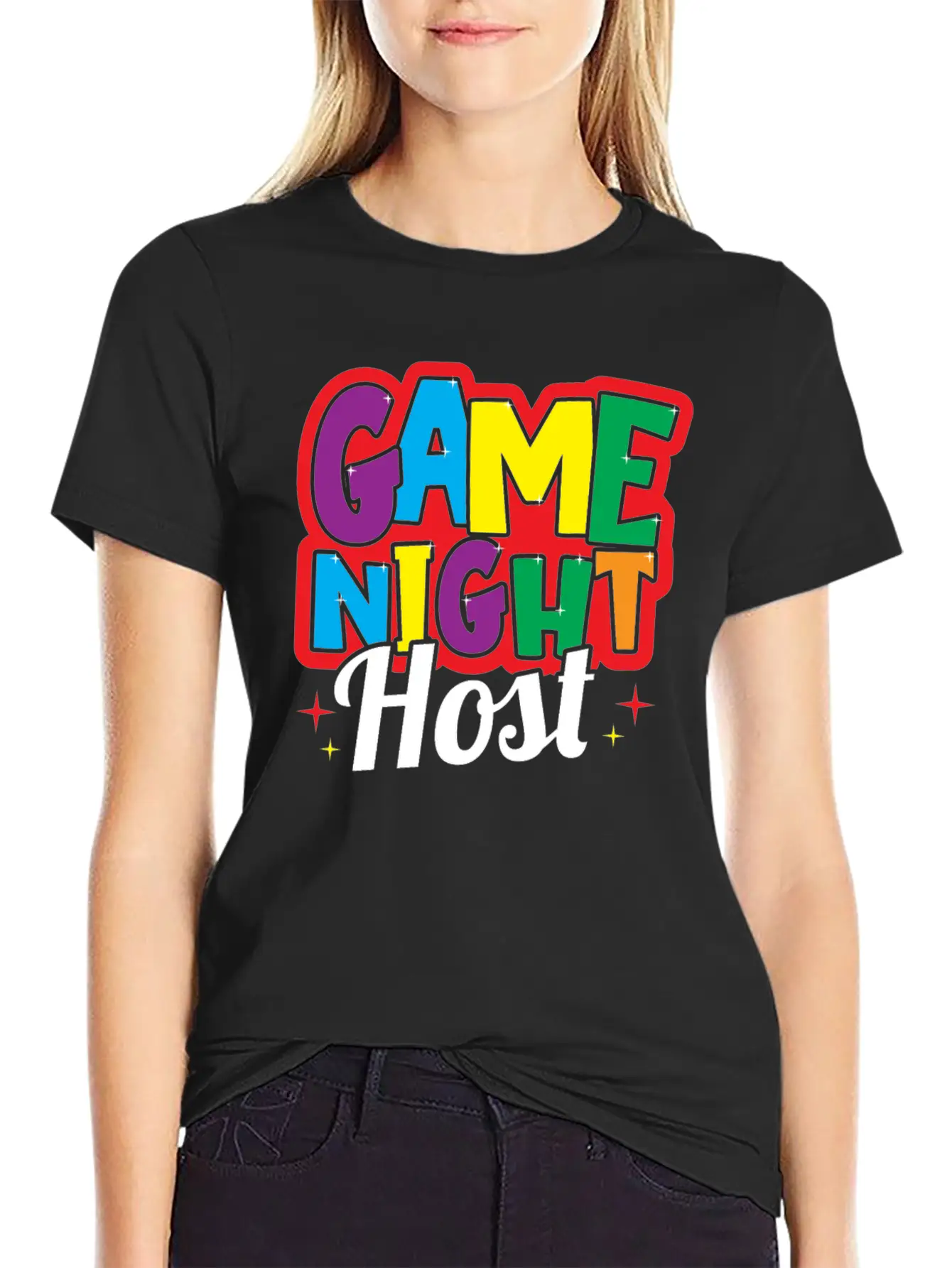Game Night Host Breathable Soft Cotton T-Shirt – Timeless Casual Look
