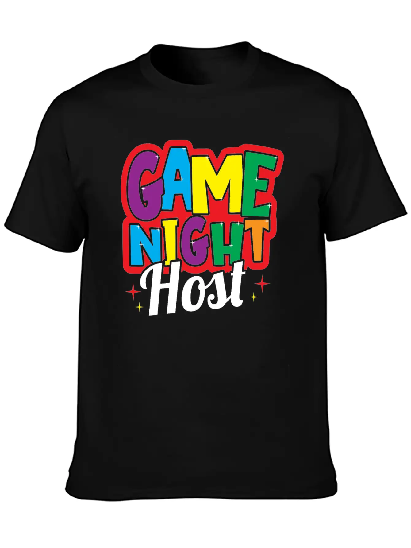 Game Night Host Breathable Soft Cotton T-Shirt – Timeless Casual Look