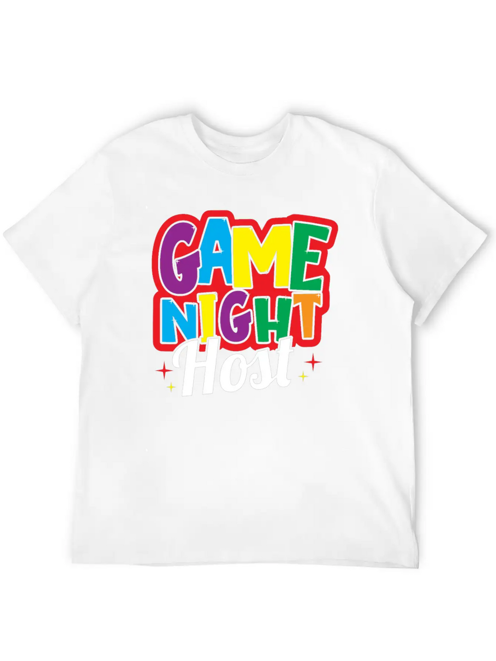 Game Night Host Breathable Soft Cotton T-Shirt – Timeless Casual Look