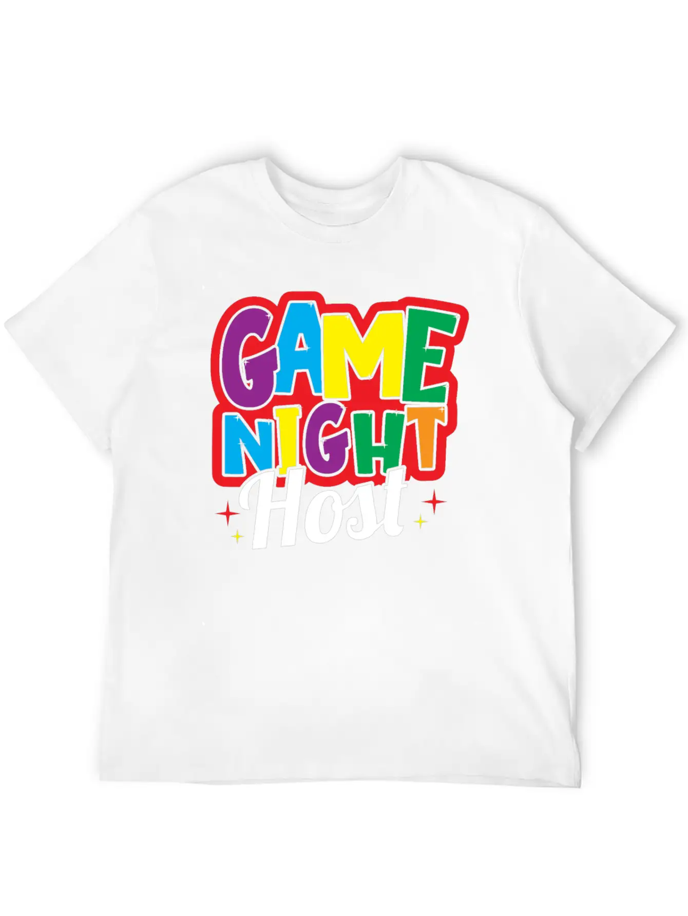 Game Night Host Breathable Soft Cotton T-Shirt – Timeless Casual Look