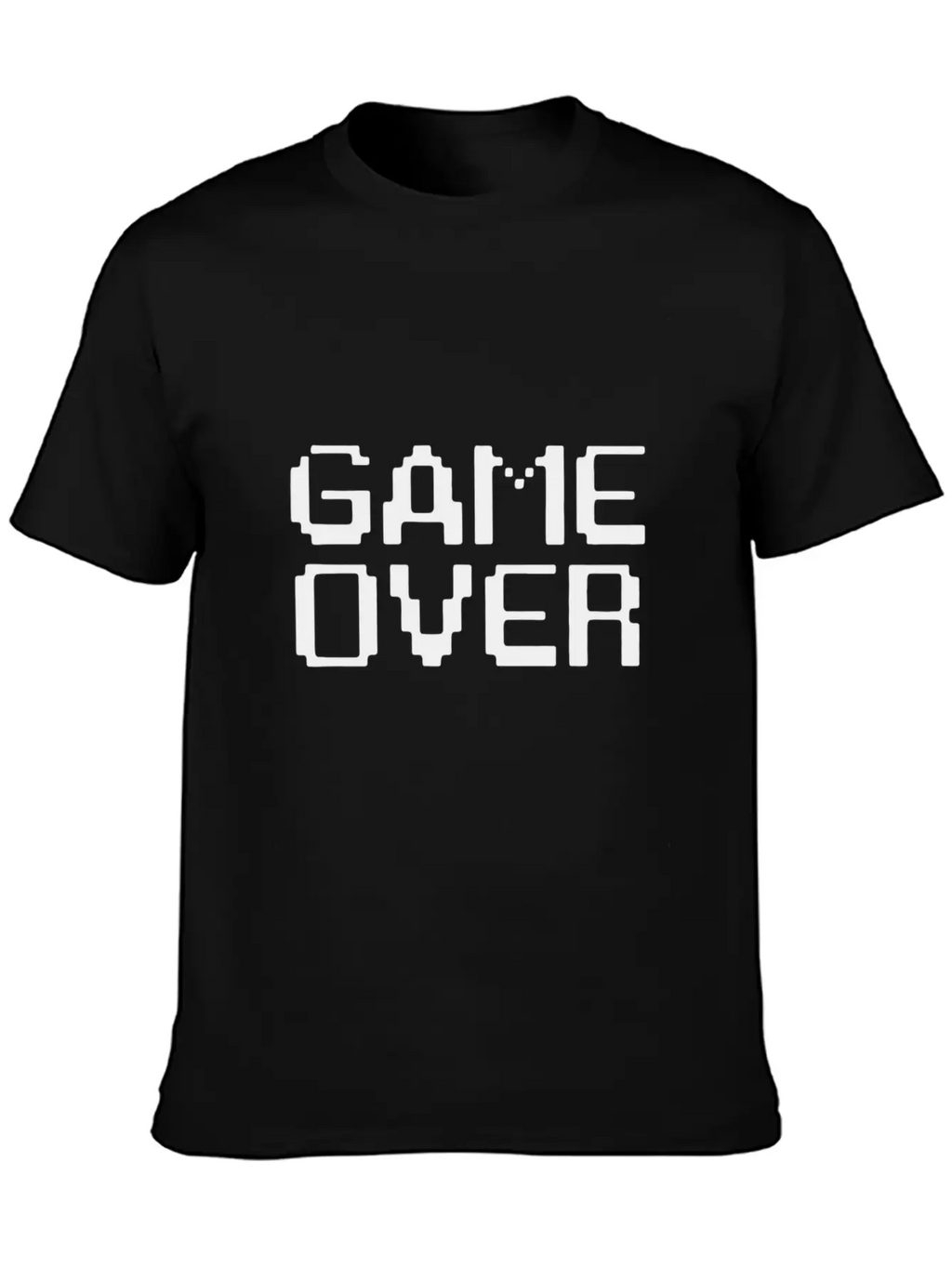 Game Over Stylish Everyday T-Shirt – Unisex Basic Cotton Tee