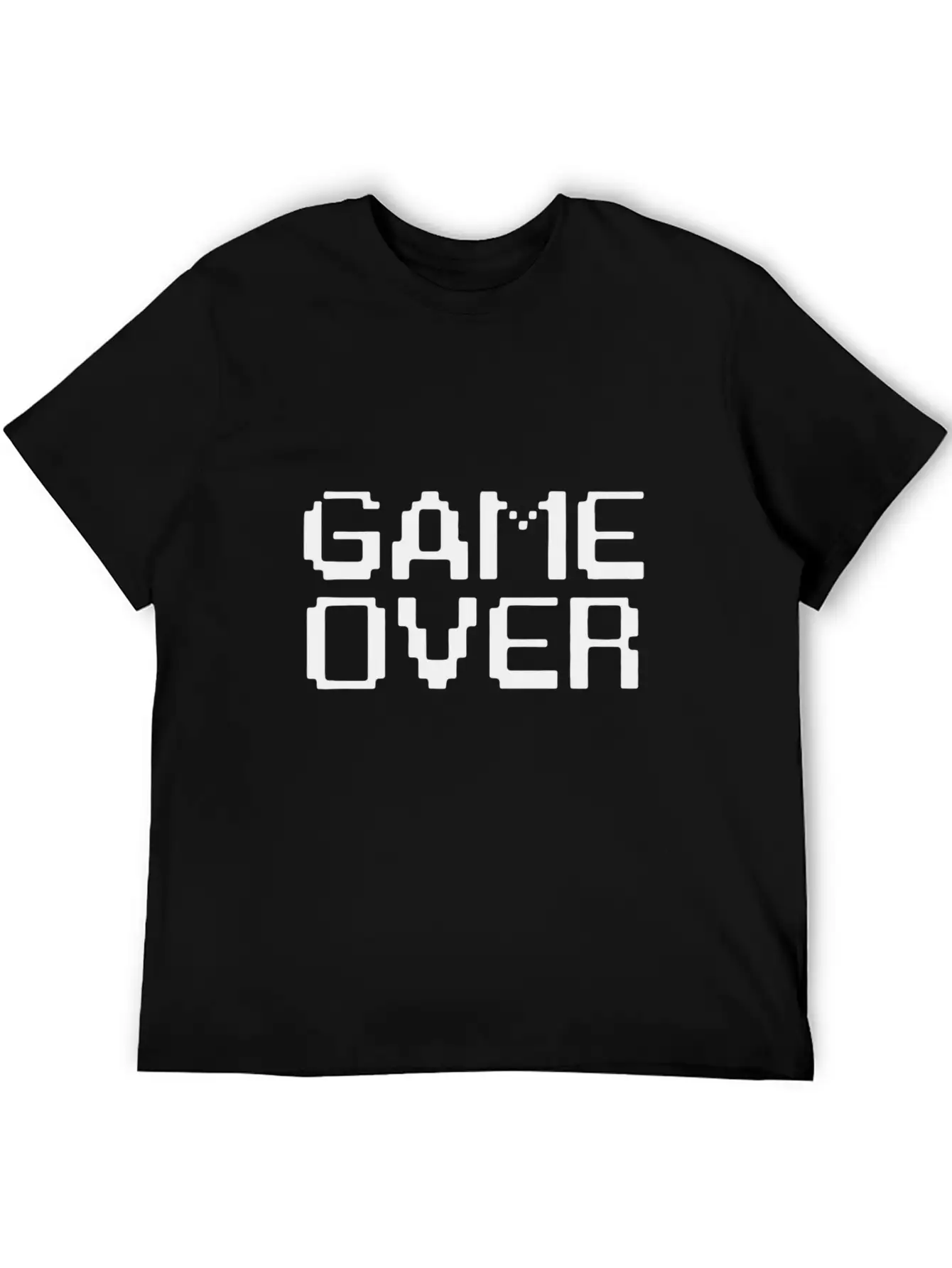 Game Over Stylish Everyday T-Shirt – Unisex Basic Cotton Tee