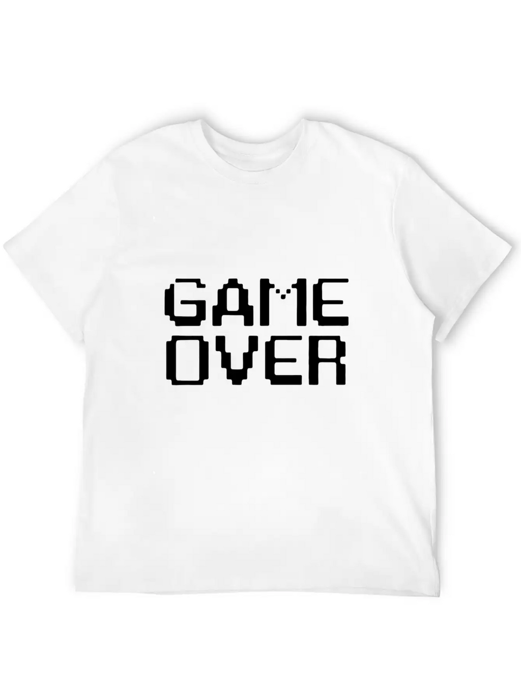 Game Over Stylish Everyday T-Shirt – Unisex Basic Cotton Tee