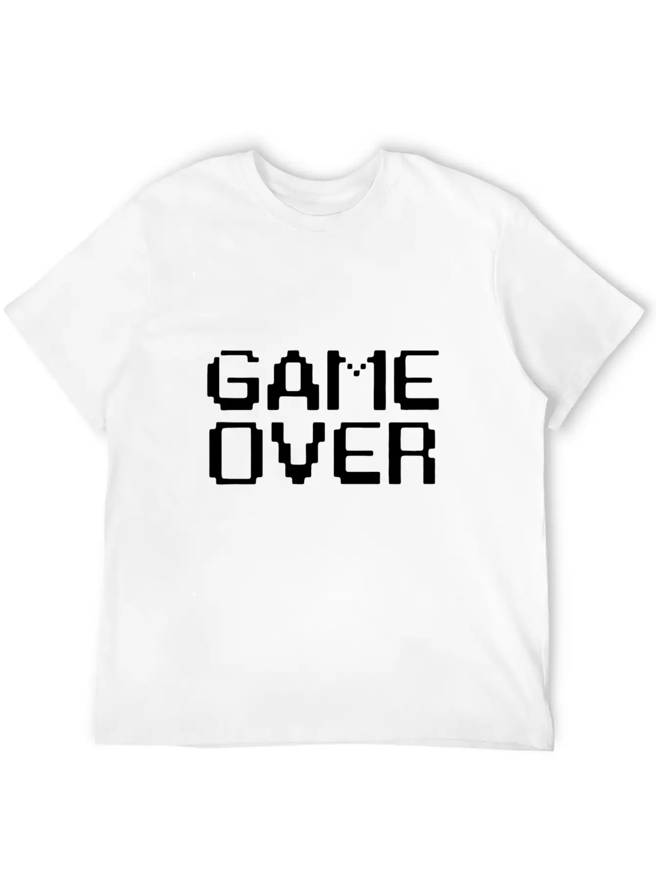 Game Over Stylish Everyday T-Shirt – Unisex Basic Cotton Tee