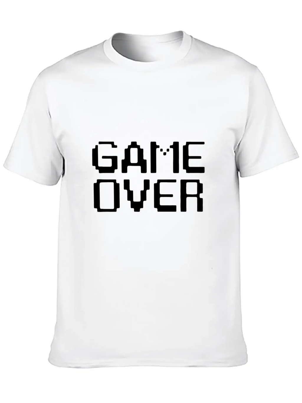 Game Over Stylish Everyday T-Shirt – Unisex Basic Cotton Tee