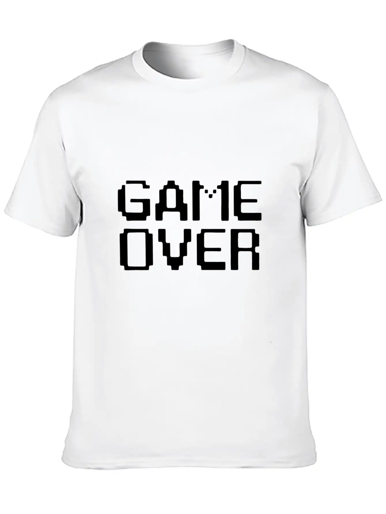 Game Over Stylish Everyday T-Shirt – Unisex Basic Cotton Tee