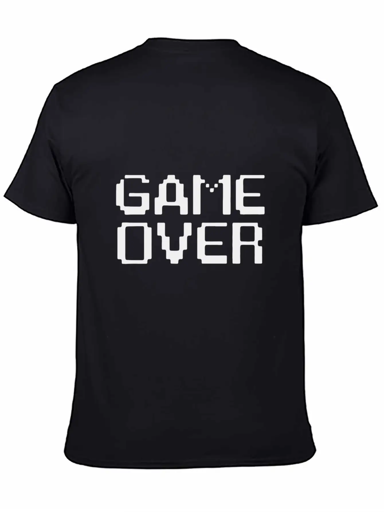 Game Over Stylish Everyday T-Shirt – Unisex Basic Cotton Tee