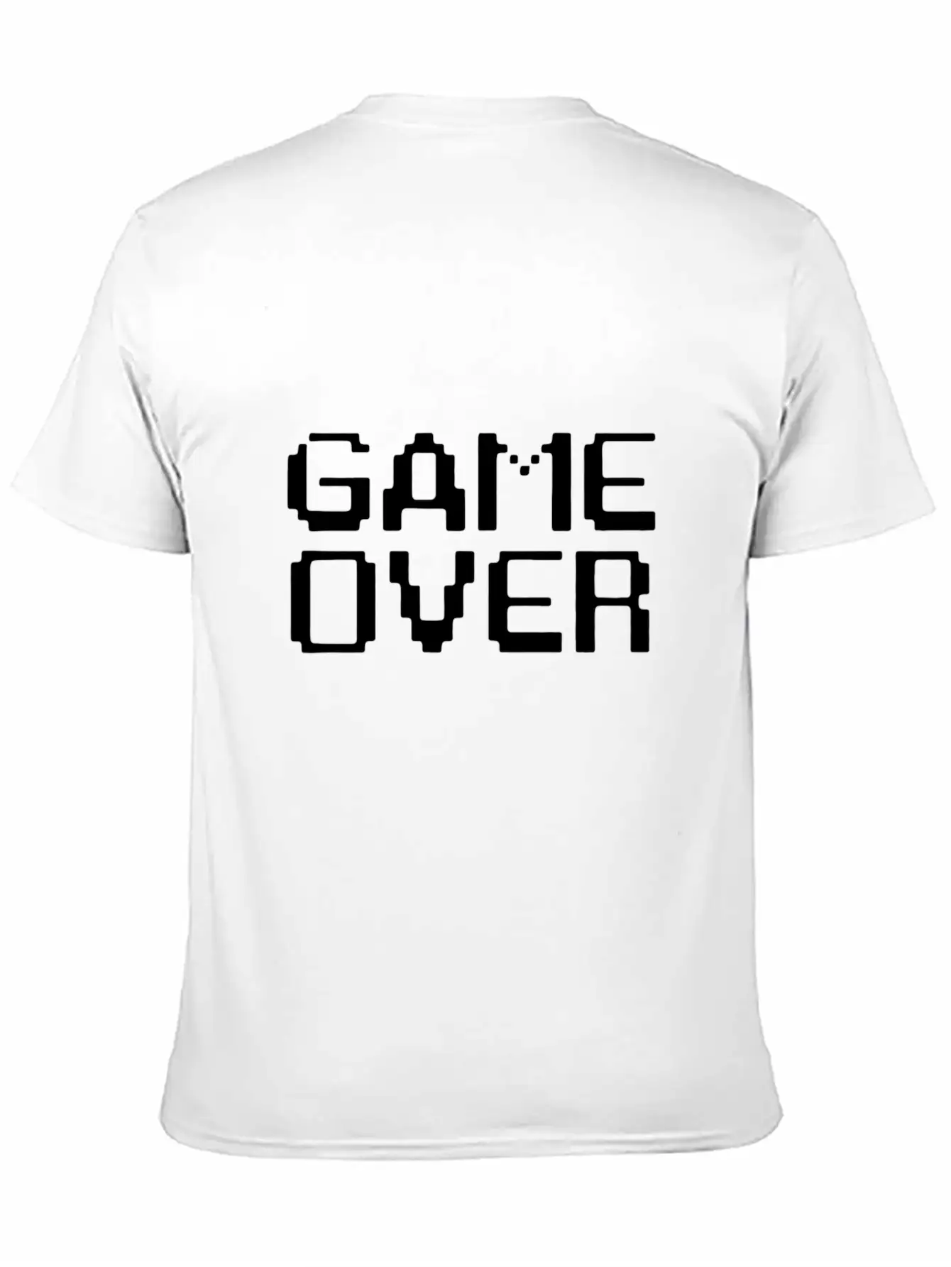 Game Over Stylish Everyday T-Shirt – Unisex Basic Cotton Tee