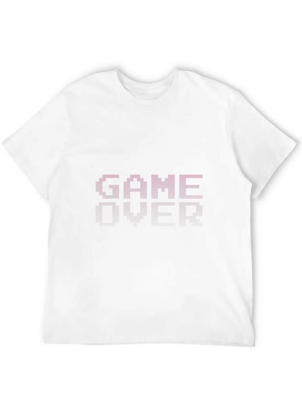 Game Over Unisex Casual T-Shirt – Clean Design For Daily Comfort