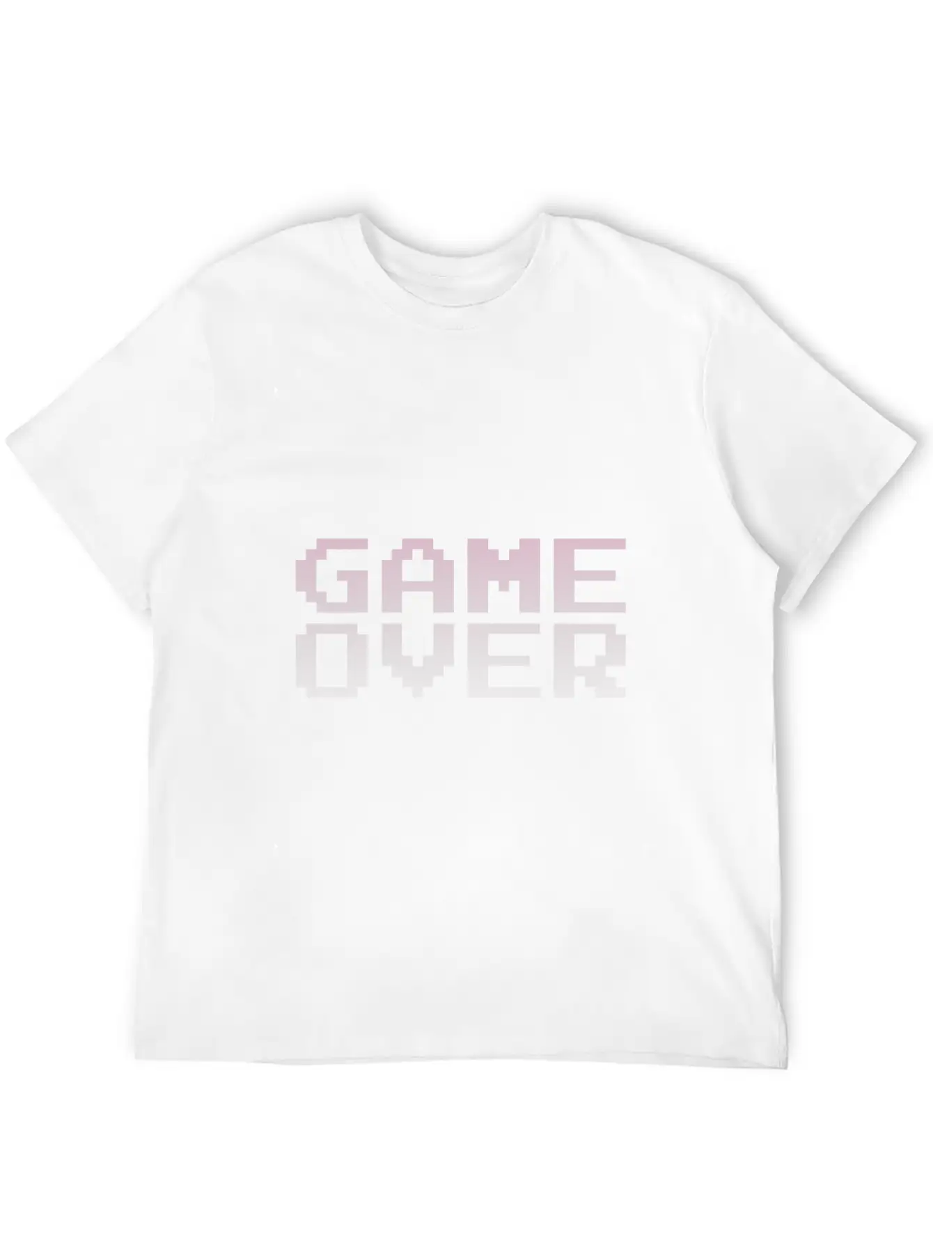 Game Over Unisex Casual T-Shirt – Clean Design For Daily Comfort