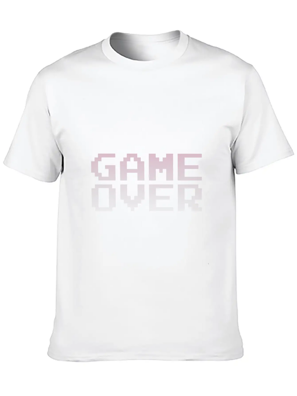 Game Over Unisex Casual T-Shirt – Clean Design For Daily Comfort