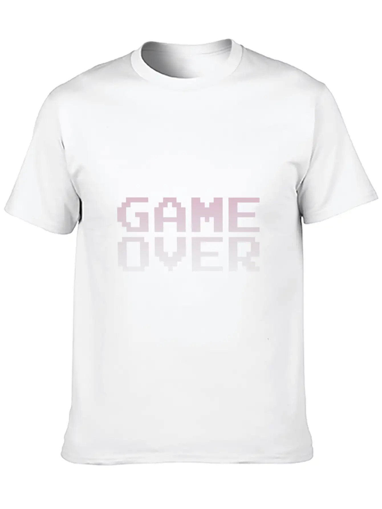 Game Over Unisex Casual T-Shirt – Clean Design For Daily Comfort
