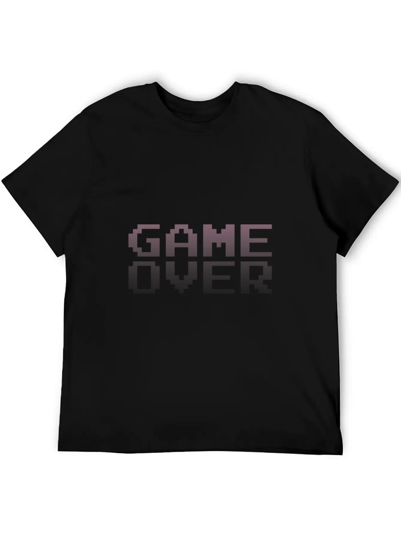 Game Over Unisex Casual T-Shirt – Clean Design For Daily Comfort
