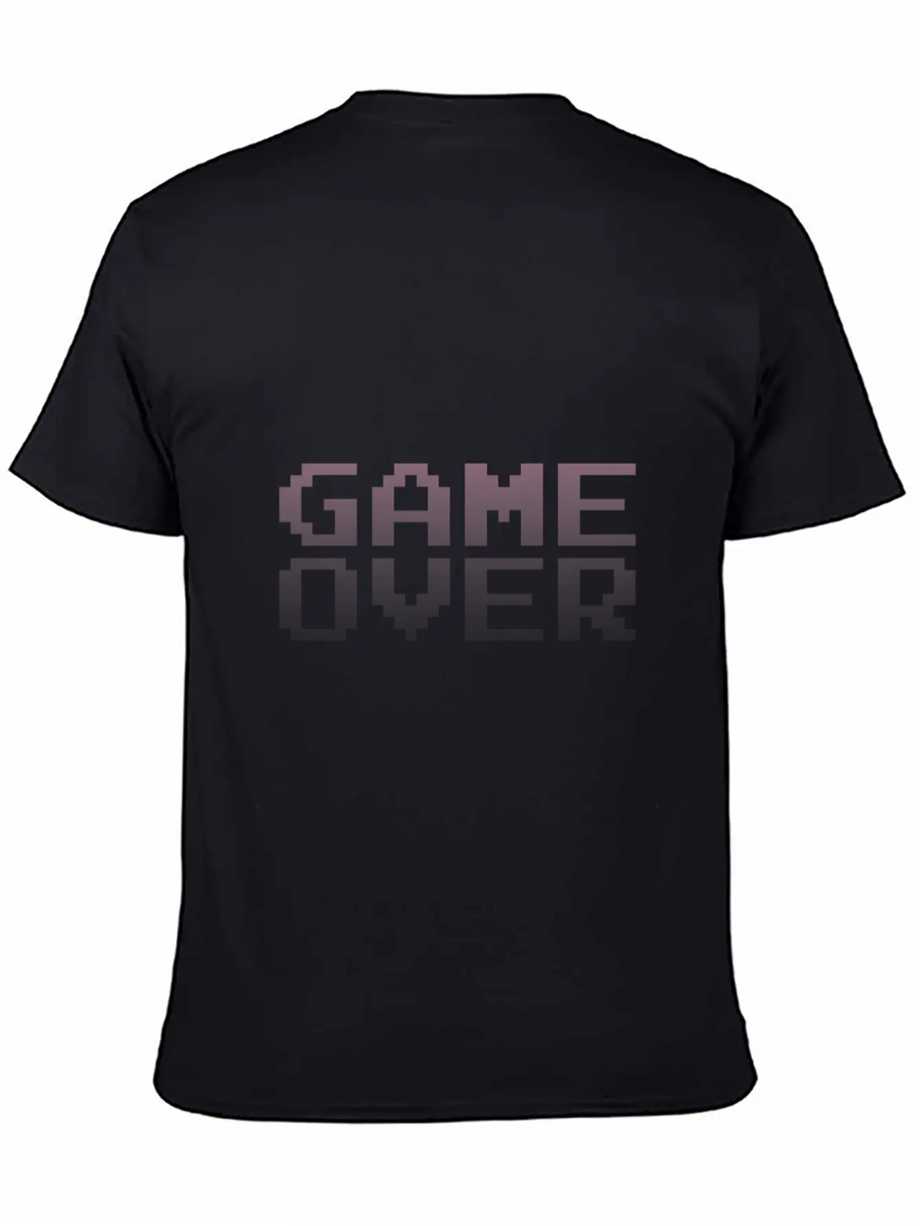 Game Over Unisex Casual T-Shirt – Clean Design For Daily Comfort