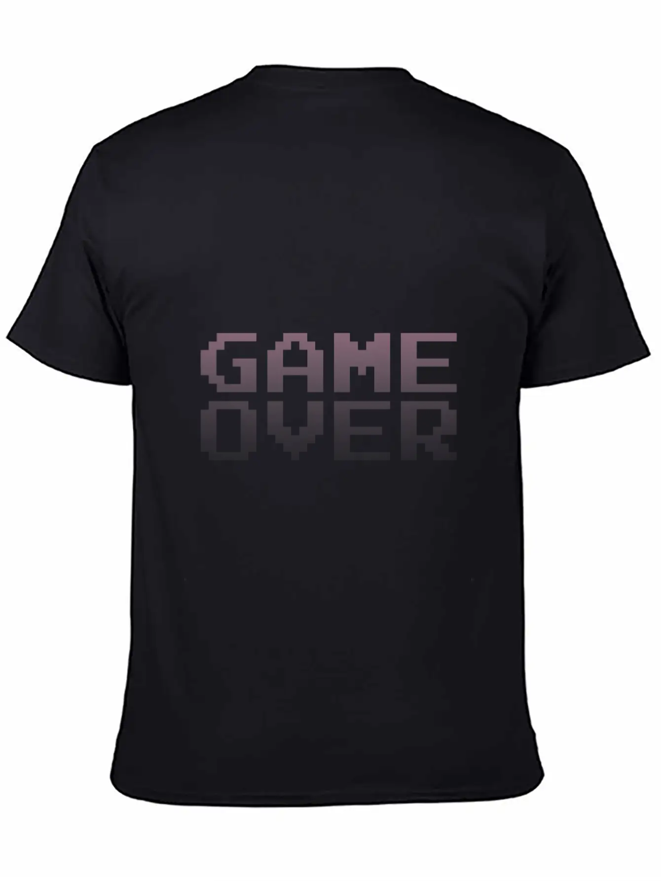 Game Over Unisex Casual T-Shirt – Clean Design For Daily Comfort