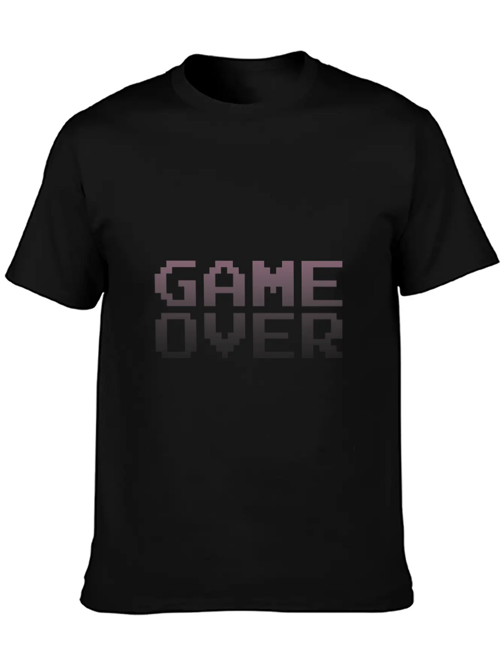 Game Over Unisex Casual T-Shirt – Clean Design For Daily Comfort