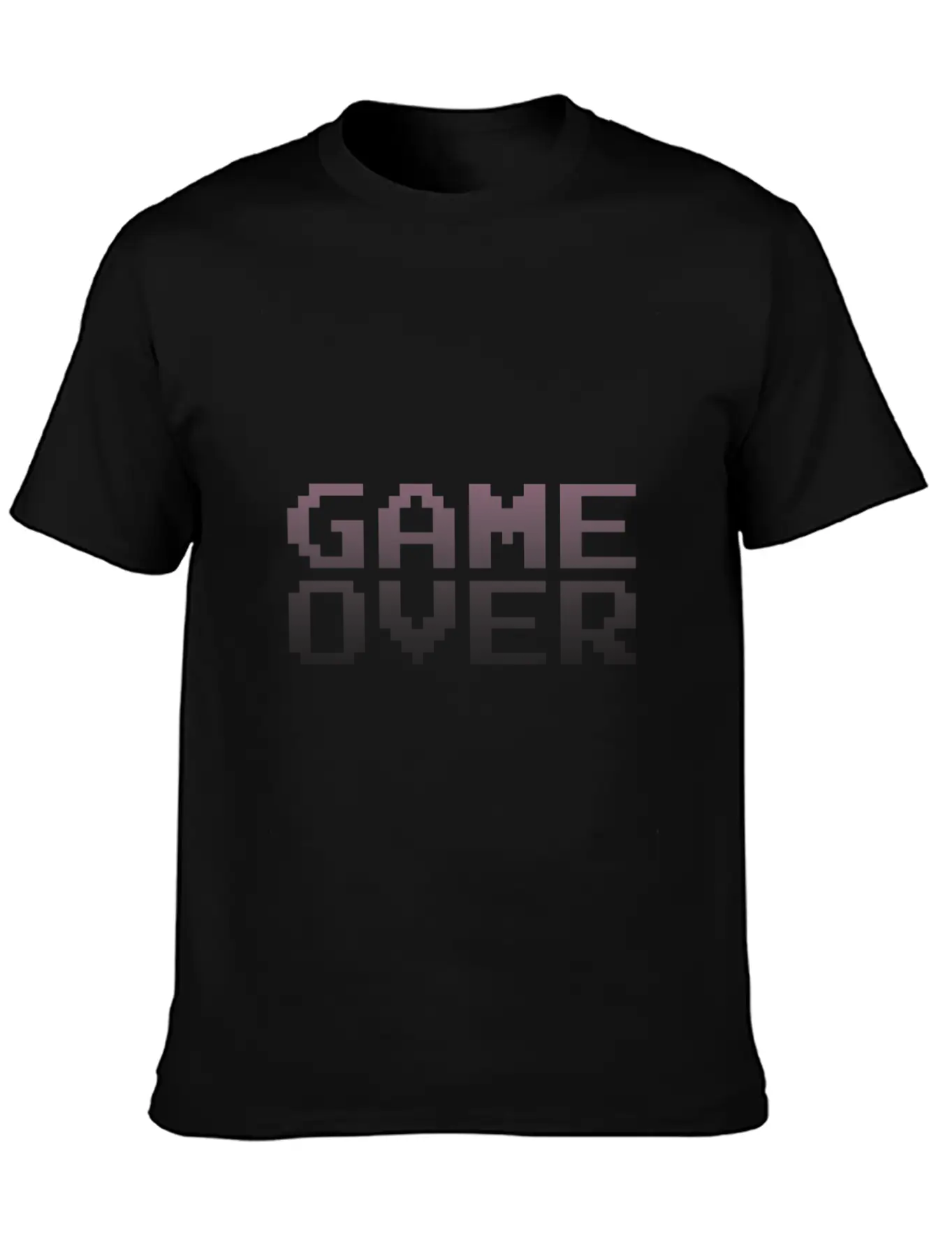 Game Over Unisex Casual T-Shirt – Clean Design For Daily Comfort