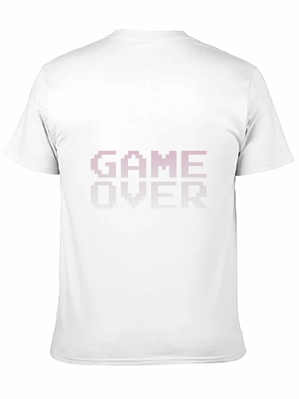 Game Over Unisex Casual T-Shirt – Clean Design For Daily Comfort