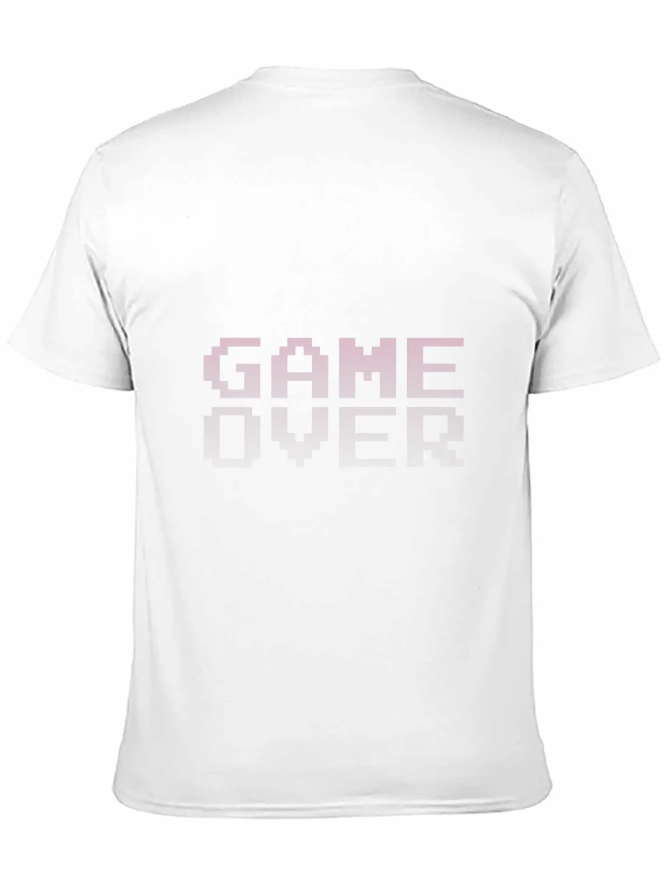 Game Over Unisex Casual T-Shirt – Clean Design For Daily Comfort
