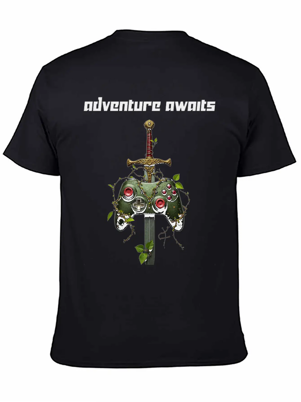 Gamer Knight Tee - Medieval Shield Re Gaming Shirt Breathable Soft Cotton T-Shirt – Timeless Casual Look