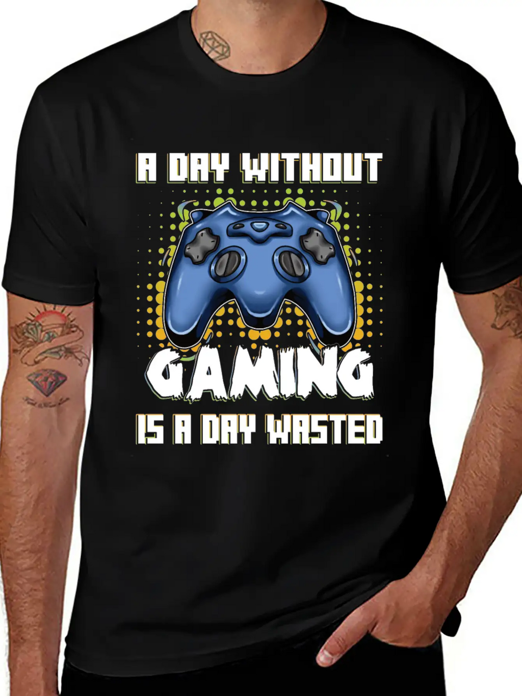 Gamer Without Gaming Is A Day Playing Video Game Stylish Everyday T-Shirt – Unisex Basic Cotton Tee