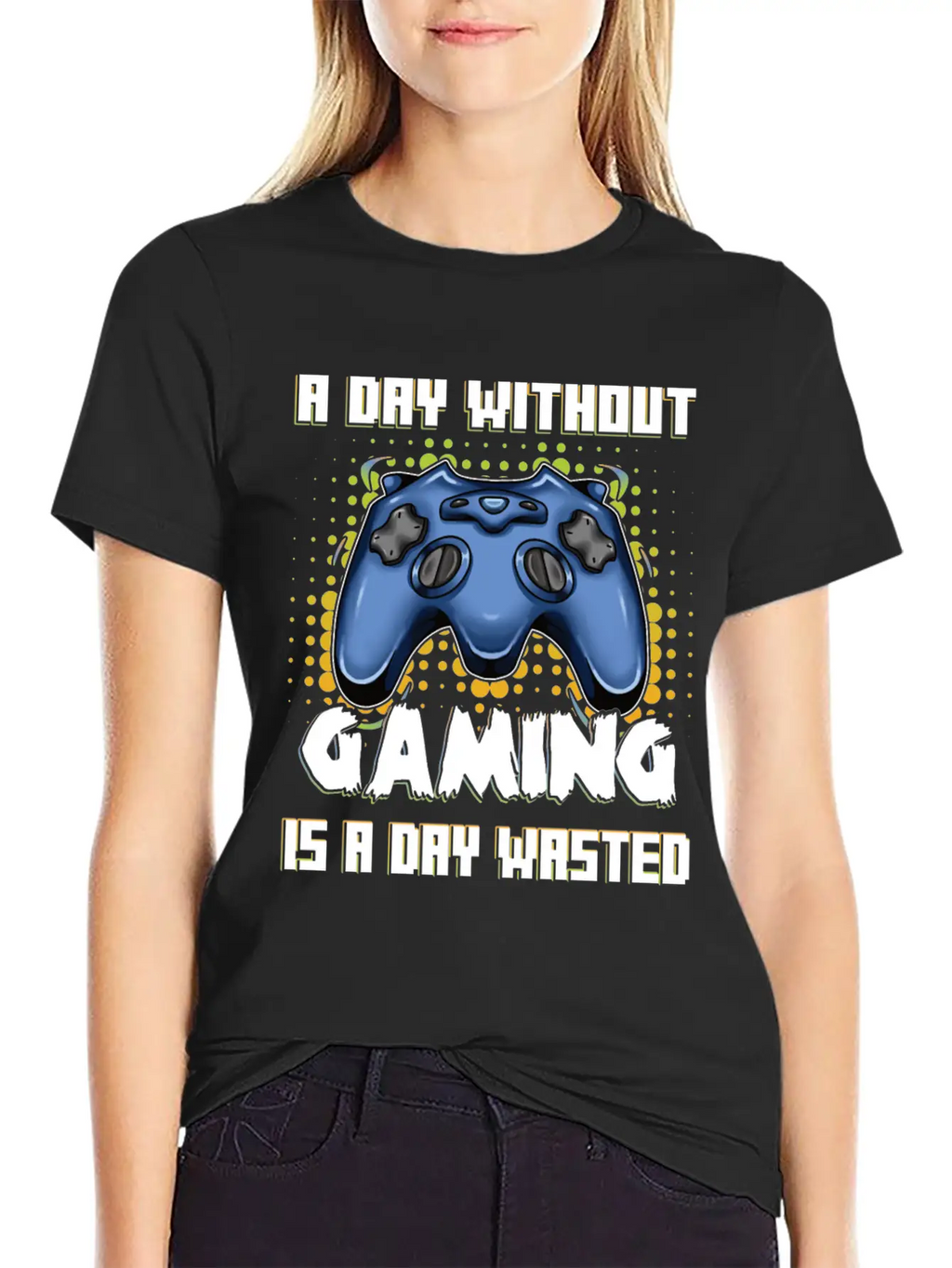 Gamer Without Gaming Is A Day Playing Video Game Stylish Everyday T-Shirt – Unisex Basic Cotton Tee