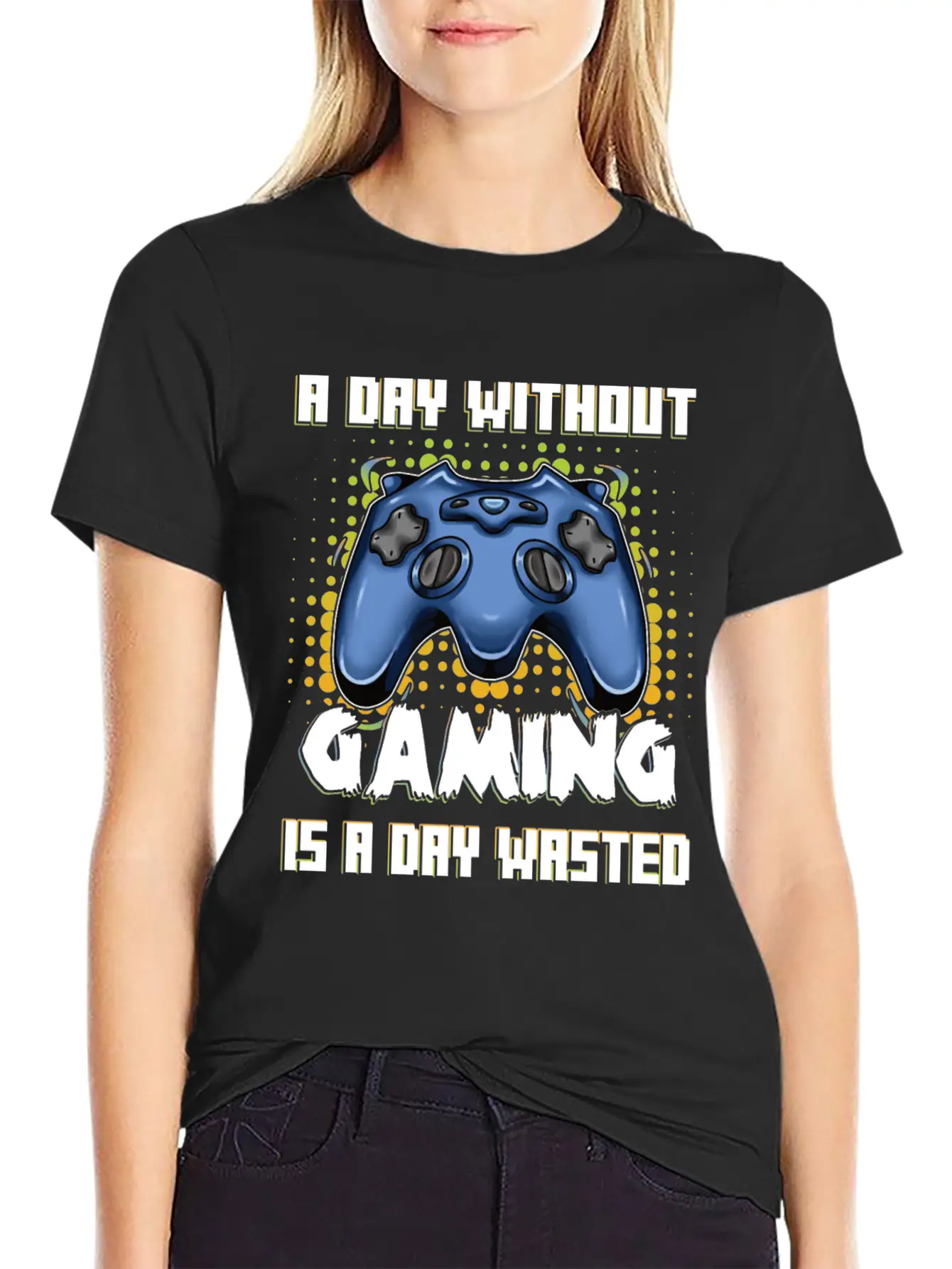 Gamer Without Gaming Is A Day Playing Video Game Stylish Everyday T-Shirt – Unisex Basic Cotton Tee