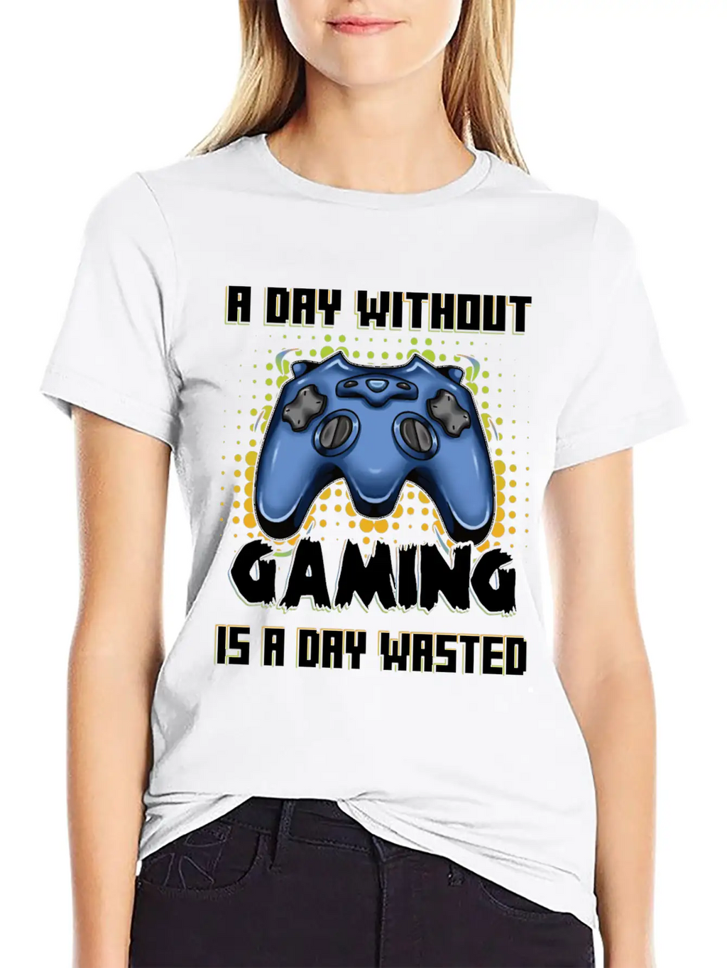 Gamer Without Gaming Is A Day Playing Video Game Stylish Everyday T-Shirt – Unisex Basic Cotton Tee