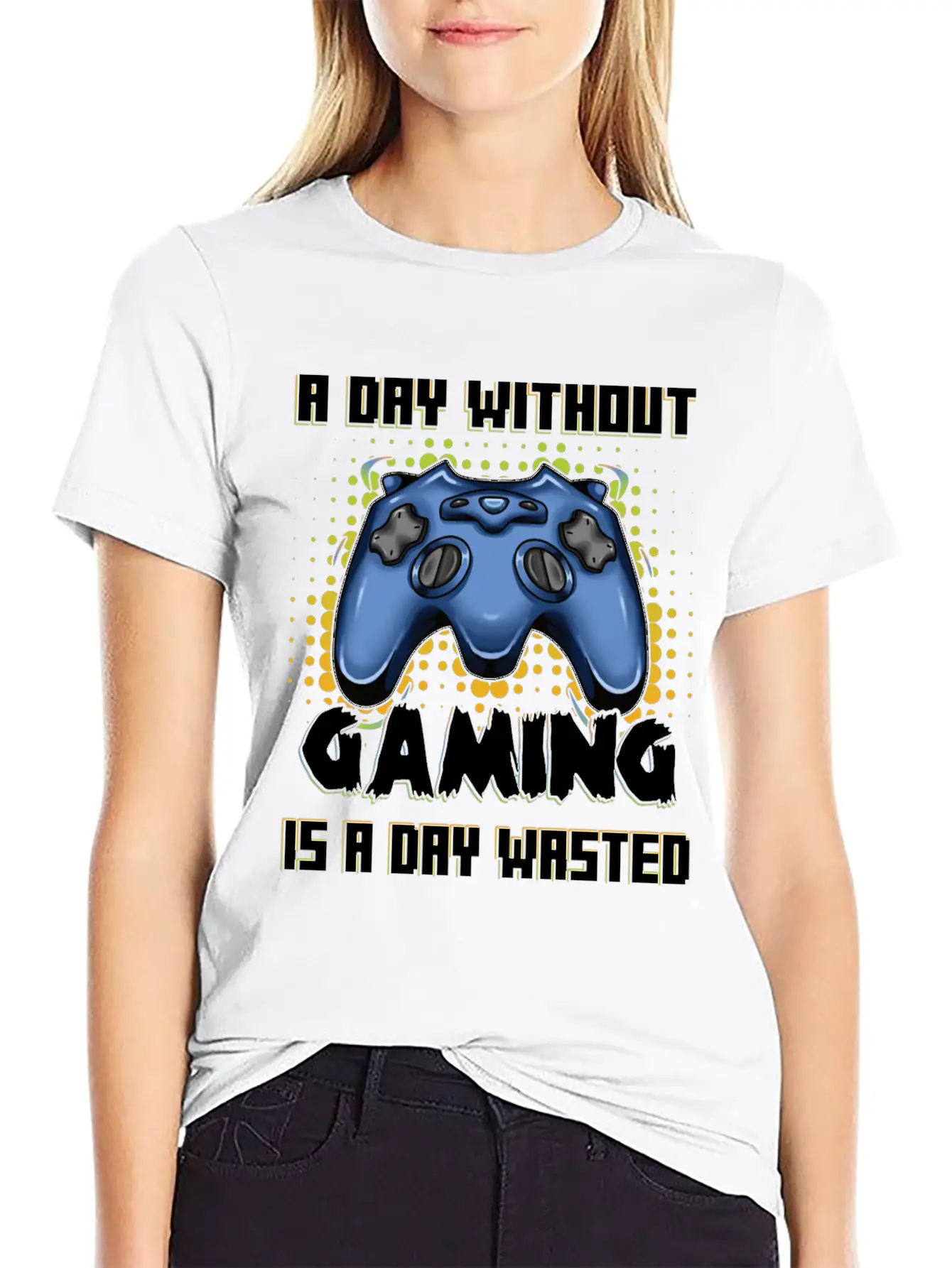 Gamer Without Gaming Is A Day Playing Video Game Stylish Everyday T-Shirt – Unisex Basic Cotton Tee