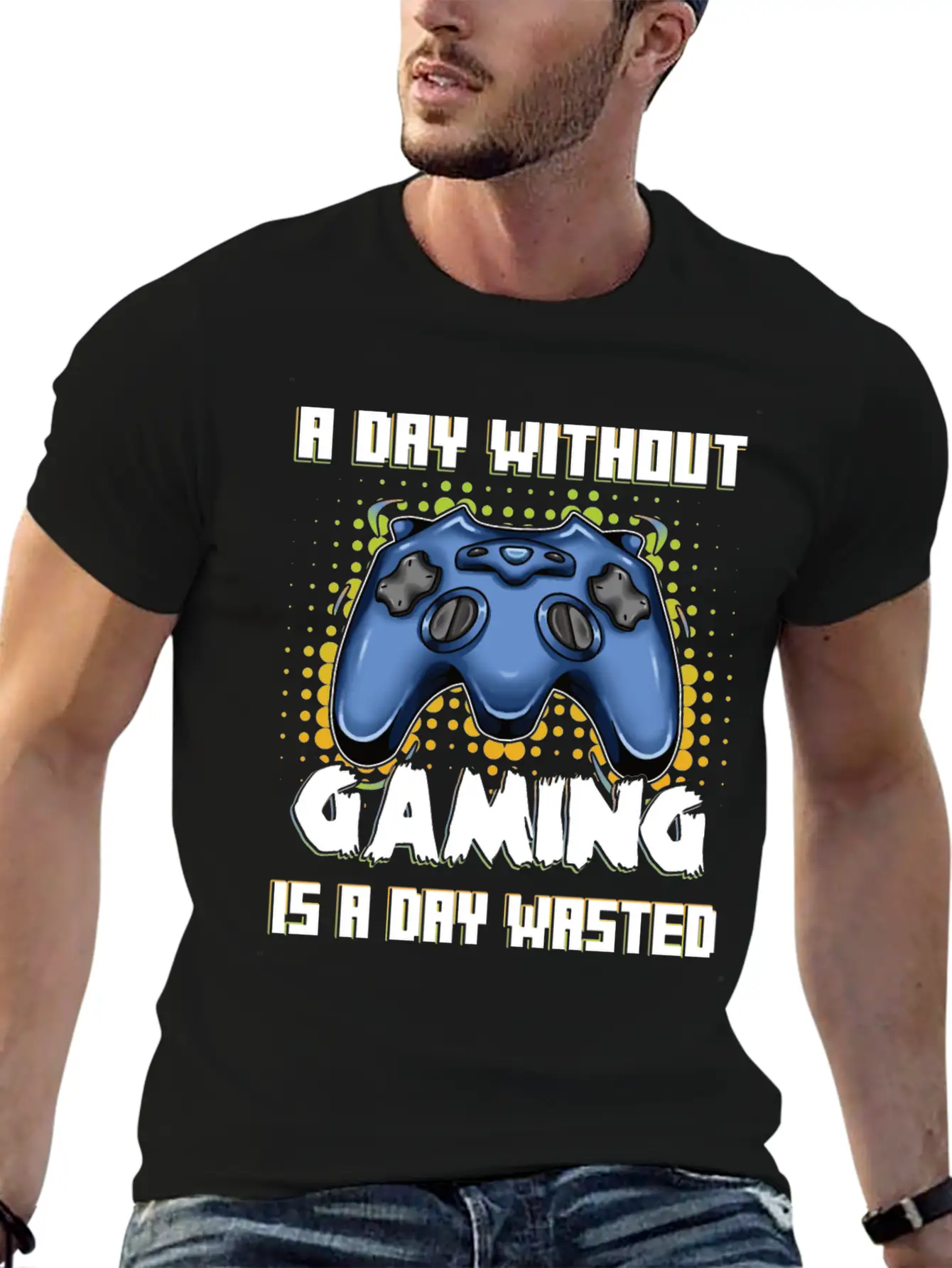 Gamer Without Gaming Is A Day Playing Video Game Stylish Everyday T-Shirt – Unisex Basic Cotton Tee