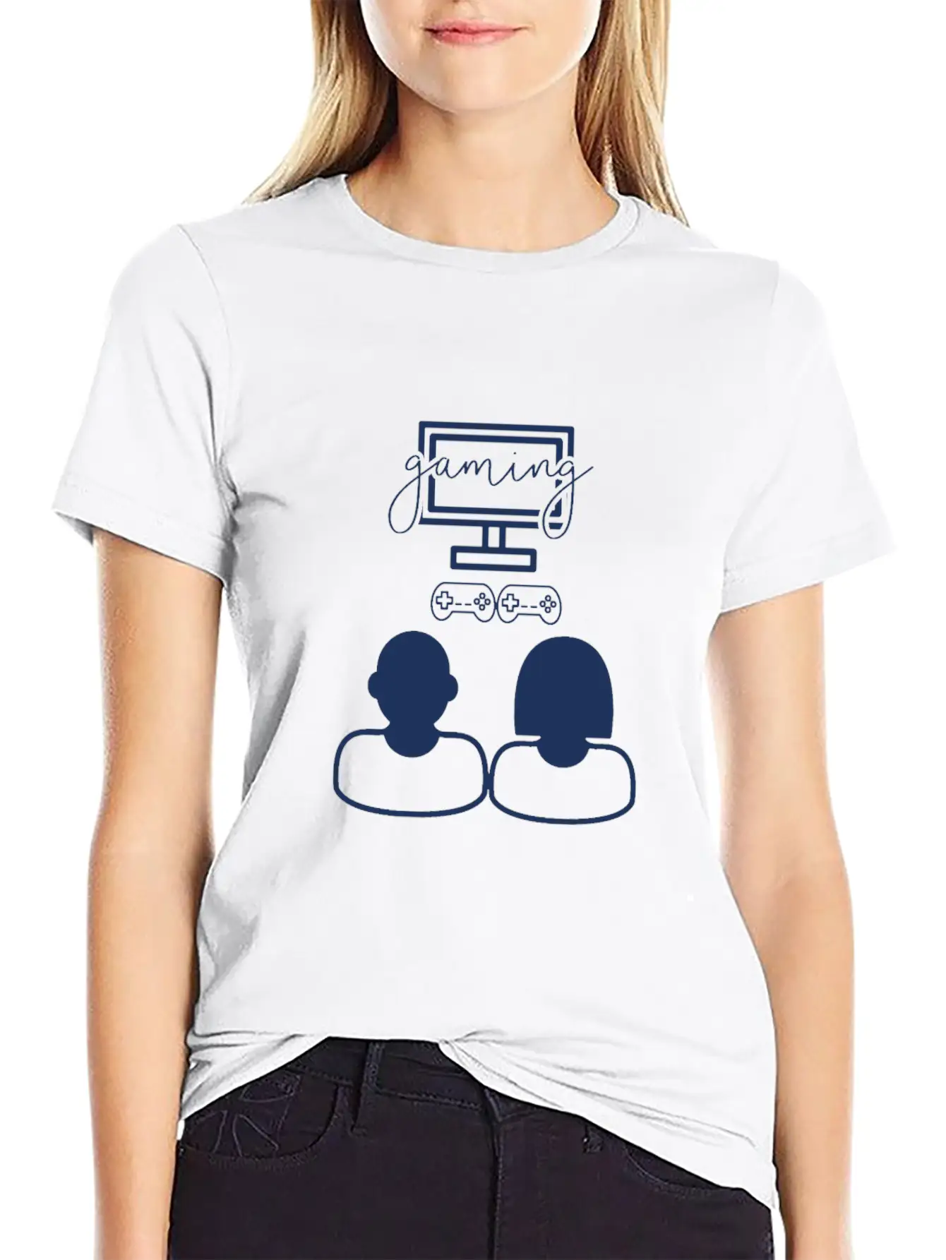 Gaming Breathable Soft Cotton T-Shirt – Timeless Casual Look