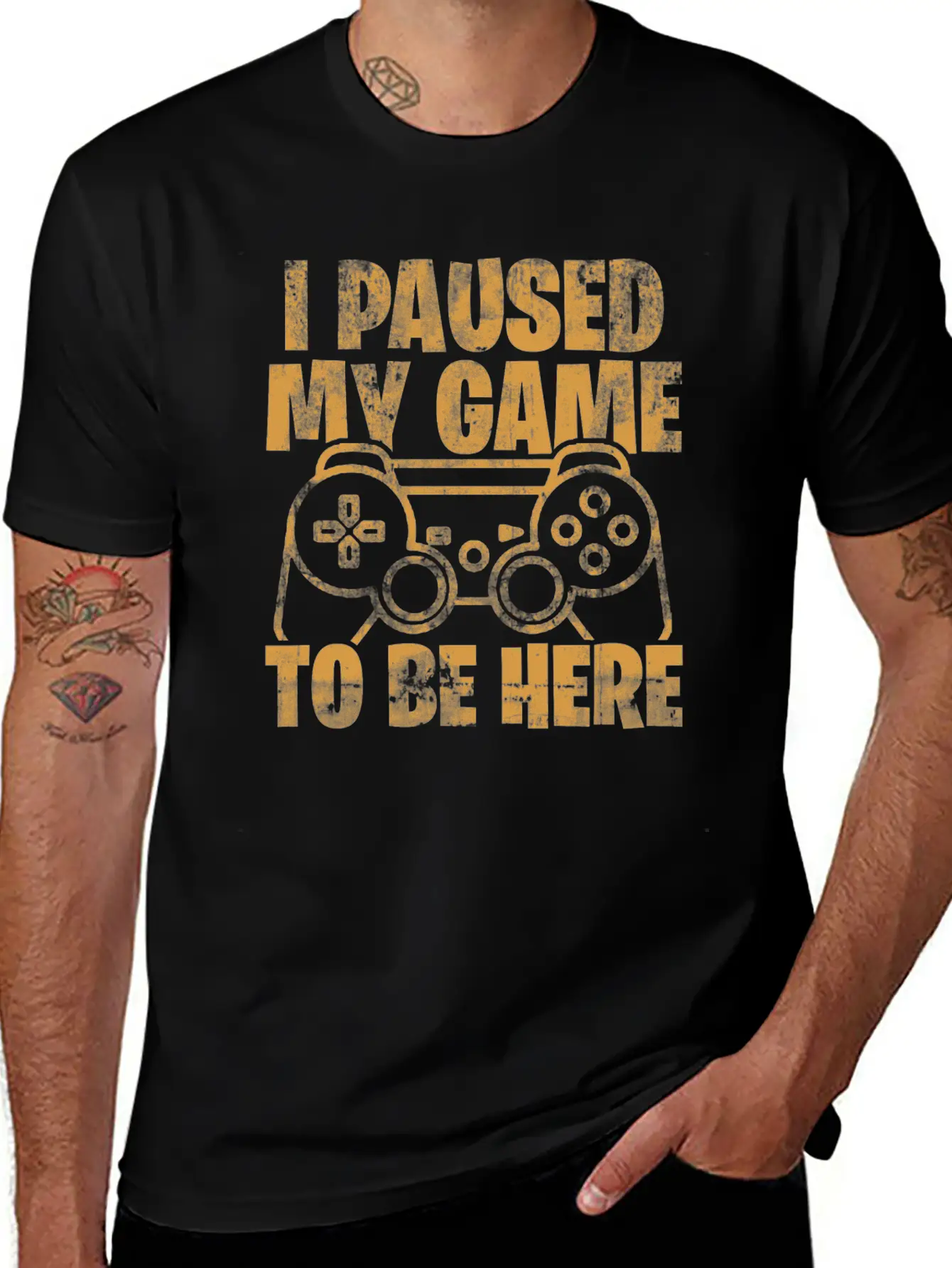 Gaming Essential Cotton Tee For Daily Outfits – Unisex Style